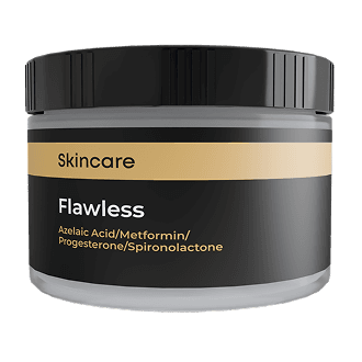 Flawless (Azelaic Acid/Metformin/Progesterone/Spironolactone)